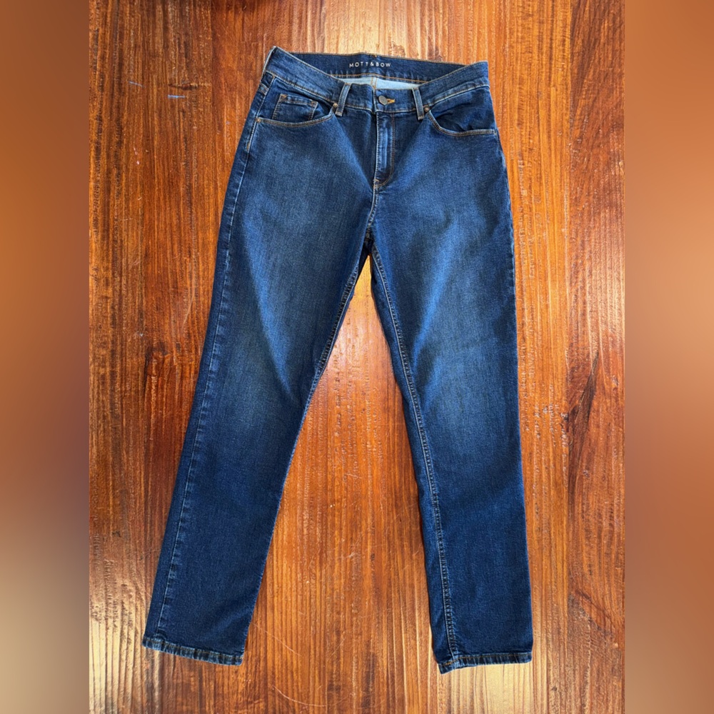 Boyfriend Jeans in Blue Denim